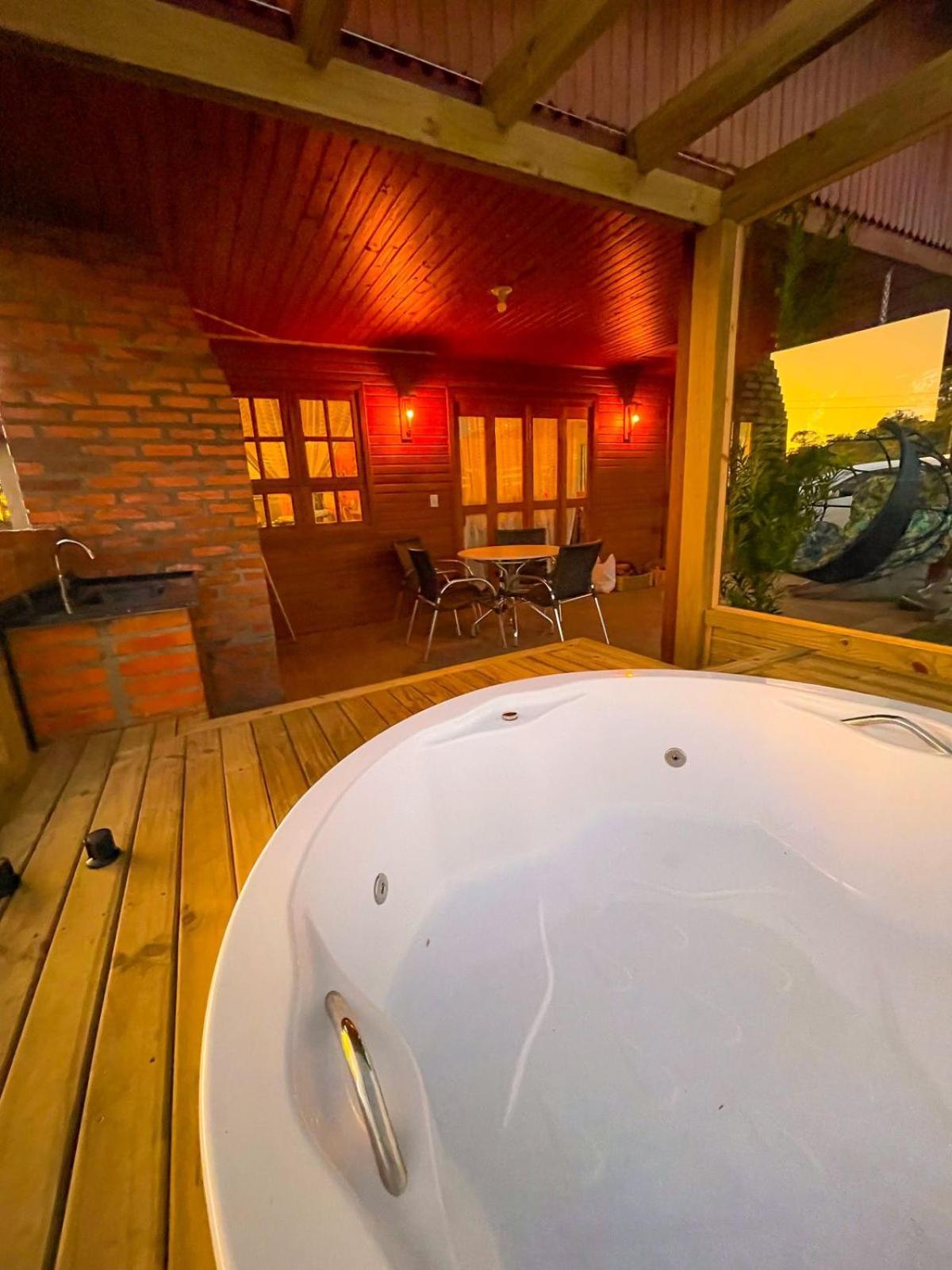 Platto Da Neve:Jacuzzi E Lareira Em Urubici Rg2775 Βίλα Εξωτερικό φωτογραφία